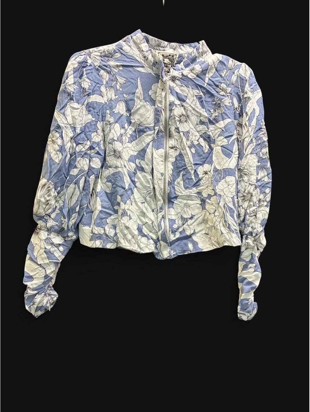 Jaase Women's Blue and Multi Jacket